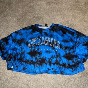 Tie Dye Shein Crop Top